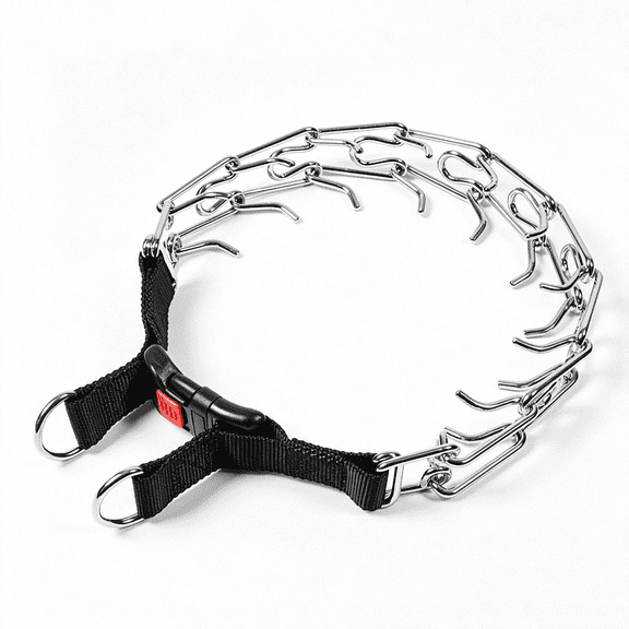 GASTROPOD Prong Collar for Large Dogs,Dog Pinch Collar,Dog Choker Collar,High Strength Quick Release Metal Buckle,Comfort Rubber Tips,For Large Dog Prong Collar for Large Dogs