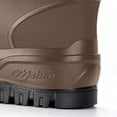 thumbnail image 3 of Mens Waterproof Mid Calf Fishing & Tide Pool Rain Wellies Slip Resistant Thick Rugged Sole Rubber Booties, Durable Footwear for Beach Wading, Farming, Outdoor Rainy Activities Brown E, 3 of 6