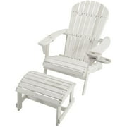 W Unlimited SW2101GS-CHOT Earth Collection Adirondack Chair with Phone & Cup Holder