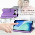 thumbnail image 2 of For iphone Air 6.5 inch Case, Wallet for Women Men, Durable PU Leather Magnetic Flip Lanyard Strap Wristlet Zipper Card Holder Wallet Phone Case for iphone Air, 2 of 10