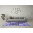thumbnail image 3 of Ahgly Company Indoor Rectangle Persian Blue Traditional Area Rugs, 2' x 3', 3 of 4