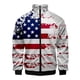 thumbnail image 3 of Chaquetas con cuello alto en 3D con estrellas y rayas estadounidenses y bandera de EE. UU., chaqueta con cremallera para hombre y mujer, chaqueta informal de manga larga, abrigo, ropa para hombre, 3 of 5