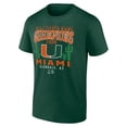 thumbnail image 2 of Men's Green Miami Hurricanes College Football Playoff 2026 Fiesta Bowl Champions Hometown Pride T-Shirt, 2 of 3