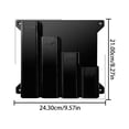 thumbnail image 3 of 1 Pc Multi-Function Tool Bag with 4 Screws, Wall Mount Cable Tie Organizer Storage Rack for Garage Workshop Home Wire Arrangement Tools, 3 of 9