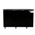 thumbnail image 2 of Heavy Duty Commercial Black Back Bar Cooler with 2 solid doors (24" depth 60" length), 2 of 9