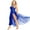 Blue, variant on iEFiEL Womens Sequins Lyrical Ballet Dance Dress Leotard Flowing Fully Lined Dance Outfit