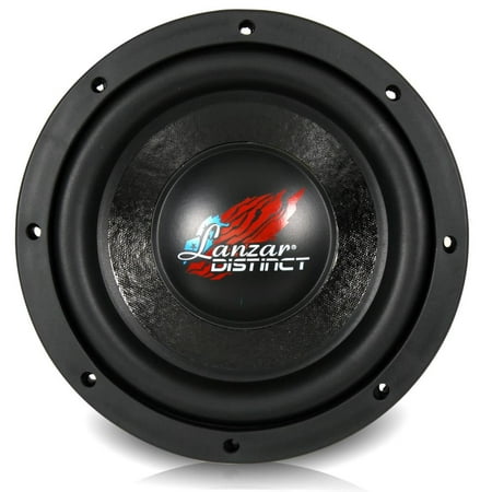 LANZAR DCTS84 - Distinct Series Car Subwoofer - Pro Audio Single Voice Coil Car Sub (8’’ -inch, 800 Watt