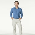thumbnail image 3 of Y.F.H sunbest Comfort Colors Men's 1/4 Zip Collar Sweatshirts, Long Sleeve Pullover Tops, Style 1580, 3 of 5