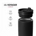 thumbnail image 3 of Simple Modern 16 fl oz Insulated Stainless Steel Voyager Tumbler with Insulated Flip Lid | Berry Iridescent, 3 of 8