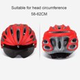 thumbnail image 2 of Material PC, EPS El tamaño L es adecuado para una circunferencia de cabeza de 58-62 CM, casco de bicicleta de montaña, 2 of 5