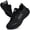 All Black, variant on Ecetana Women's Running Shoes Breathable Mesh Lightweight Walking Athletic Sneakers Shoes