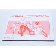 OEM Yamaha LIT-11626-22-05 Parents, Youngsters and Off-Highway Motorcycles