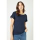 thumbnail image 1 of Maine - Camiseta Essential de Slub para Mujer (Negro), 1 of 2