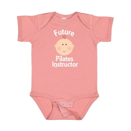 

Inktastic Future Pilates Instructor Occupation Gift Baby Boy or Baby Girl Bodysuit