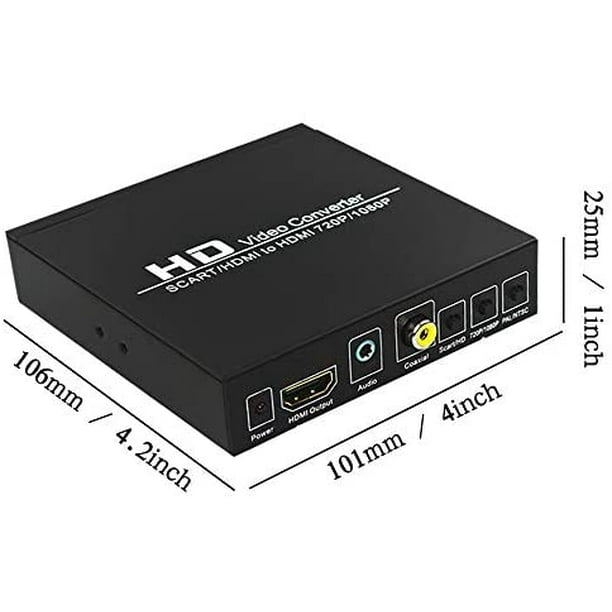 Video converter best sale scart to hdmi