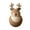 A, variant on Christmas Deer Felt Craft Kit, Handmade Wool Animals for DIY Holiday Gifts, 4 Pcs