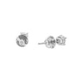 thumbnail image 4 of Rachel Koen Round Diamond Solitaire Stud Earrings 18K White Gold 0.70Cttw, 4 of 5