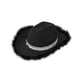 thumbnail image 2 of Sonducket Aspecto vintage Sombrero de vaquero elegante para personas a la moda Sombrero de vaquero de discoteca Sombrero de vaquera Sombrero de Sombreros Negro, 2 of 6