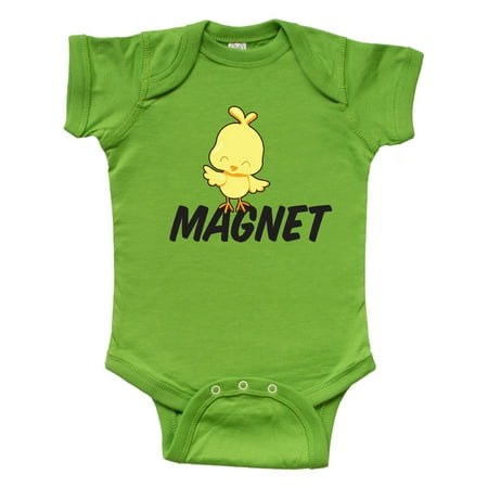 

Inktastic Im a Chick Magnet Gift Baby Boy Bodysuit