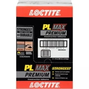 Loctite Pl Premium Max Construction Adhesive Pack of 1, Gray 9 fl oz Cartridge