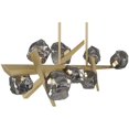 thumbnail image 4 of 47236-011 Eurofase Lighting Thorah - 21W 9 LED Chandelier-16 Inches Tall and 13 Inches Wide-Gold Finish, 4 of 4