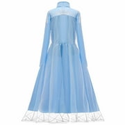KAWELL Deluxe Princess Dress Halloween Costumes for Girls Cosplay Christmas Party Dresses,Child 5t