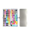 thumbnail image 1 of 50/72/90 Colors Pure Water Color Paint Set Metal Iron Watercolor Box W7Z7, 1 of 9