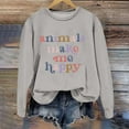 thumbnail image 4 of Christmas Sweatshirt Animal Lover Crewneck Pullover Sweater Whimsical Appreciation Cozy Soft Casual Wear For Ugly Christmas Sweater, 4 of 5