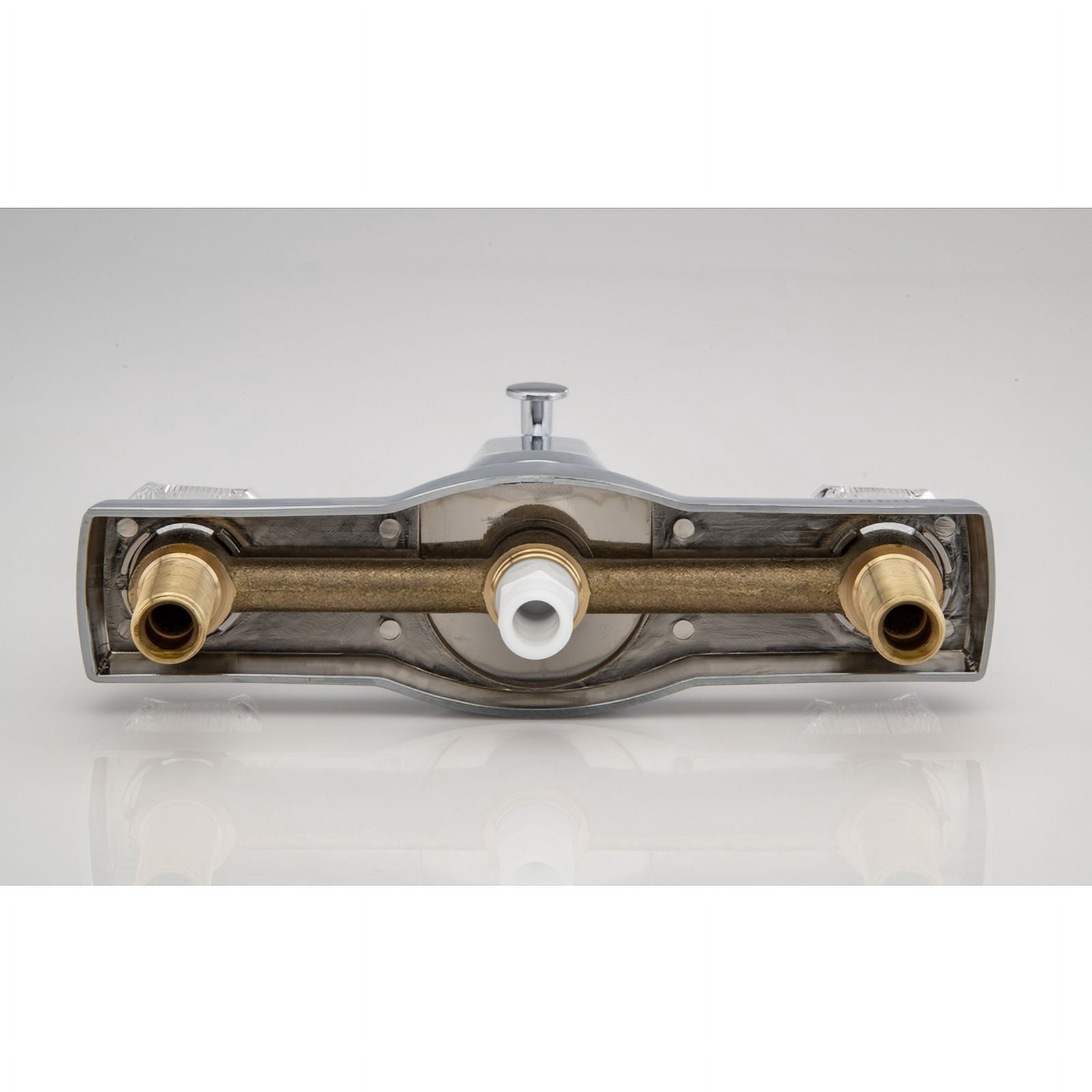 American Brass 2-Handle Chrome Tub and Shower Faucet