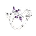 thumbnail image 1 of Anillos para mujer, regalos para mujer, joyería de moda para mujer, anillo de diamante azul, joyería para mujer, regalo, pulsera, 1 of 3