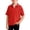 Red, variant on LJEFF Boys Waffle Knit Polo Shirts,, Casual Loose Johnny Collar Ribbed Hem Summer Tops for Kids Light Blue Size 11 T