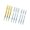 2, variant on 1 Set Highlight Gel Pen Gold Silver White Gel Pen Paint Pen for Artwork Detailed Journaling and Creative Projects