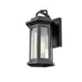 thumbnail image 2 of Millennium Lighting Ellis 1 Light Outdoor Wall Sconce Powder Coat Black Black, 2 of 4