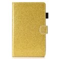 thumbnail image 3 of SaniMore for iPad 10th Generation 10.9" 2022 Magnetic Clasp Case, PU Leather Case with Card Slot & Kickstand Pencil Holder Shockproof Protective Case for iPad 10th Generation Women Men, Gold, 3 of 10