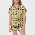 thumbnail image 1 of WEAIXIMIUNG Kid DIY Hand Painted Homewear Set Colouring Pajama Sets For And Girl Can Play With And Wea 110, 1 of 5