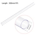 thumbnail image 2 of Unique Bargains Polycarbonate Rigid Round Clear Tubing 20mm(0.78 Inch)IDx21mm(0.82 Inch)ODx305mm(1ft) Length Plastic Tube, 2 of 4