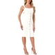 thumbnail image 2 of Vestidos de mezclilla para mujer INSPIRE CHIC, con botones, sin mangas, escote corazón, midi, color crema blanco, talla XL, 2 of 6