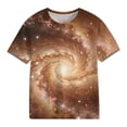 thumbnail image 5 of WRKEKC Boys T-Shirts Short Sleeve Round Neck Star Print Casual Summer Daily Soft Lightweight Tee 3-14 Years, 5 of 9