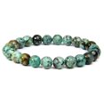 thumbnail image 1 of Pulseras de hombre, pulsera de ojo de tigre de energía curativa Natural, brazalete de cuentas de lapislázuli pulido de 8 mm, Pulsera elástica, joyería para mujer Tan Jianjun  unisex, 1 of 2