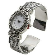 Excellent Watches- Gold-Tone Bangle Watch for Women's with Rhinestone Metal Strap