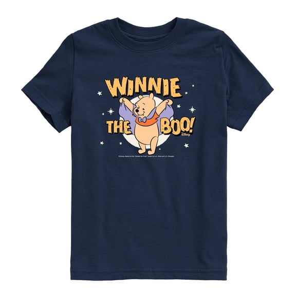 Winnie the Pooh - Winnie The Boo - Toddler Boys Short Sleeve Graphic T-Shirt
