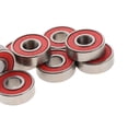 thumbnail image 3 of Roulements de Planche à Roulettes Premium 8S, 608 ABEC- Roulement, Entretien de Rouleau de Roues de Longboard Pro pour Quad Skate, en Ligne, Scooters - Rouge, 3 of 8