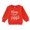 Red, variant on Vedolay Girls Tops Girls Fashion Sweatshirts with Pocket Long Sleeve Top for Kids,Red 12-18 Months