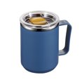 thumbnail image 1 of Tazas De Café Con Leche Taza de café capuchino, taza de café reutilizable creativa, doble pared para oficina escolar Tmvgtek Libre de BPA, 1 of 8