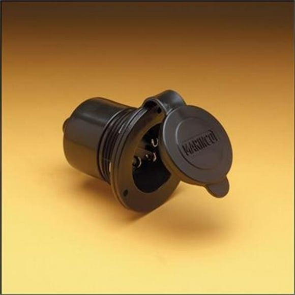 150BBIRV Receptacle Outdoor- Indoor Use 125 Volt- 15 Amp Power Black