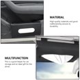 thumbnail image 6 of Mobutofu Auto Sun Visor Organizer Sleek Design Driving 1 Set 9.1X4.9in, 6 of 8