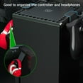 thumbnail image 4 of Vented Plate Dust Cover, Controller Mount for Xbox Series X Controller and Headset-Black, 4 of 11