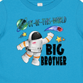 thumbnail image 4 of Inktastic Out of this World Big Brother Astronaut in Space Boys Baby T-Shirt, 4 of 5