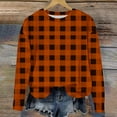 thumbnail image 5 of Mlzmgr Girls Sweatshirts Plaid Toddler Winter Fleece Pullover Tops Long Sleeve Baby Clothes 1- 12 Years, 5 of 5