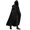 Black, variant on Unisex Medieval Hooded Cloak Renaissance Costuems Halloween Cosplay Knight Viking Gothic Witch Party Cape